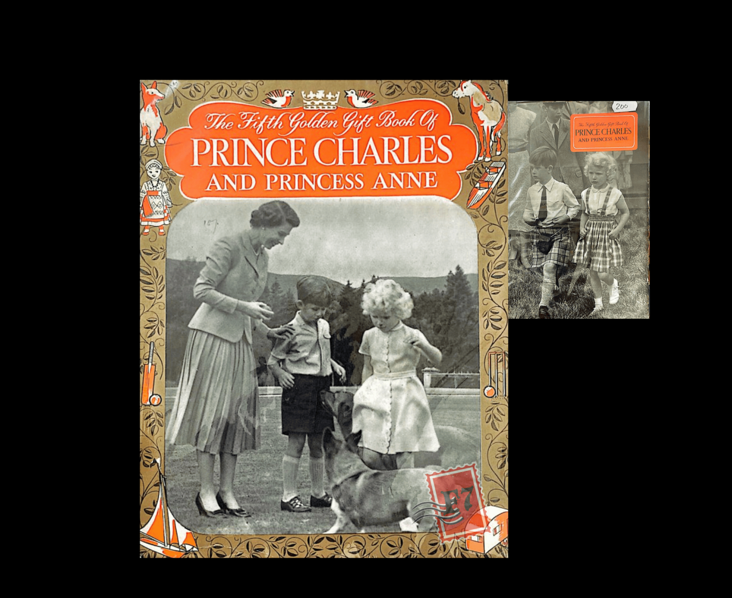 THE FIFTH GOLDEN GIFT BOOK OF PRINCE CHARLES AND PRINCESS ANNE.
